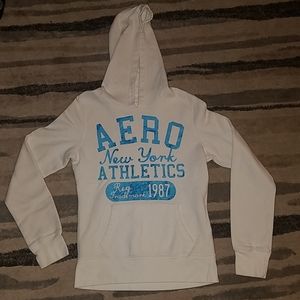 White Aero hoodie
